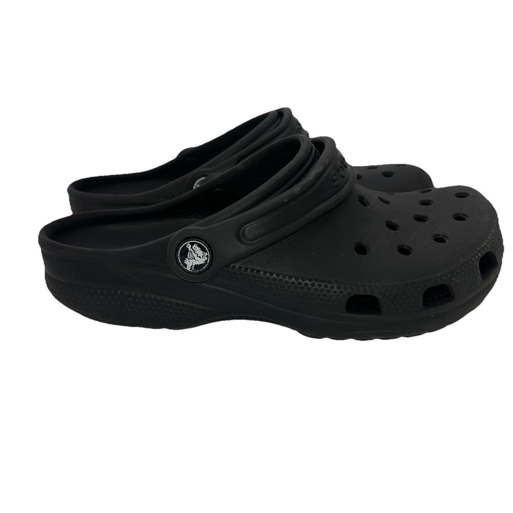 CROCS Black Slip-On Mules